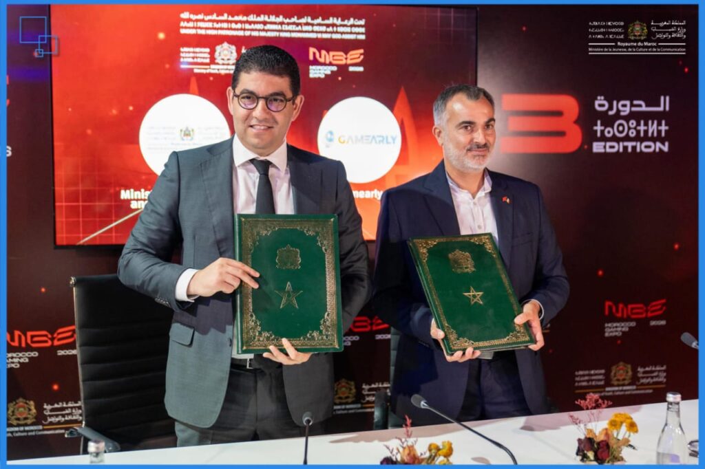 Gaming au Maroc Photo de signature avec GameEarly